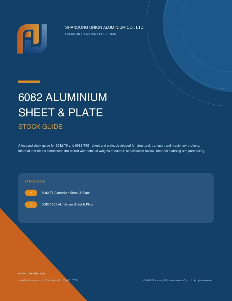6082 Aluminium Sheet Plate