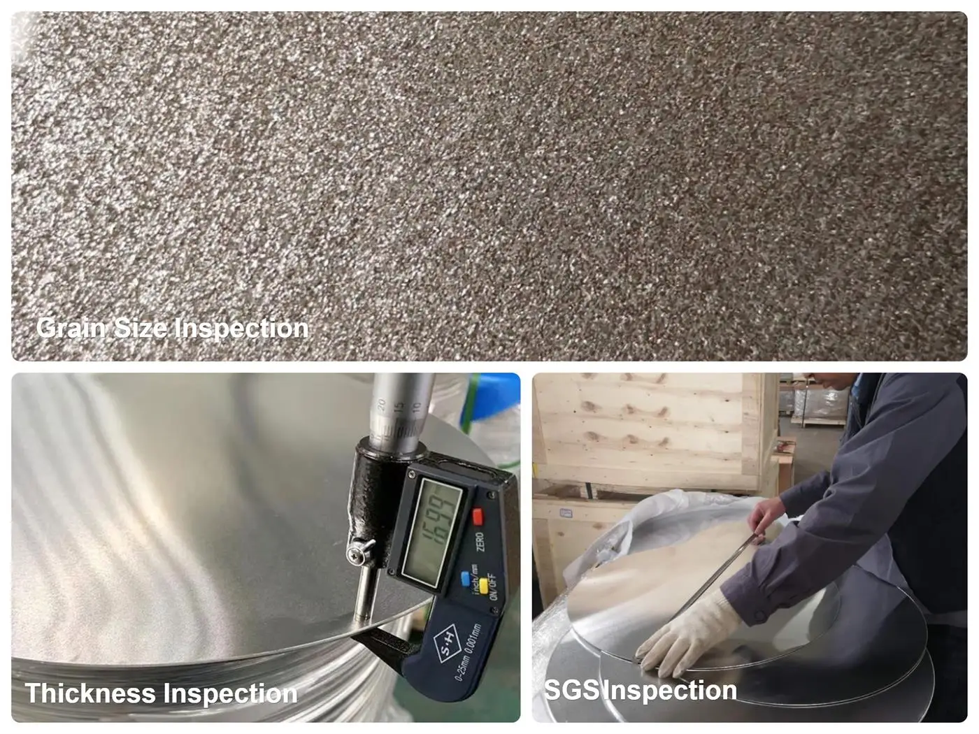 Quality Control for Aluminum Circles