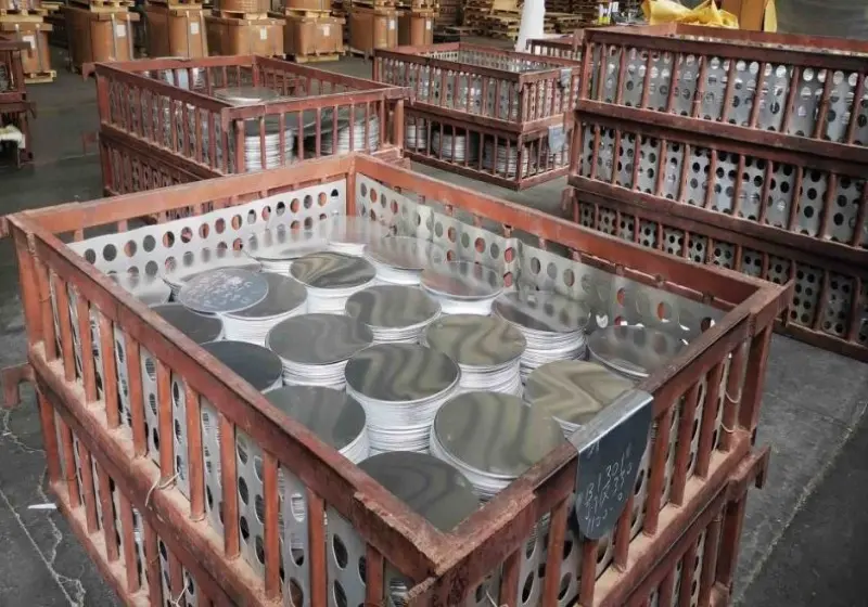 Aluminium circle supplied by Union-AL