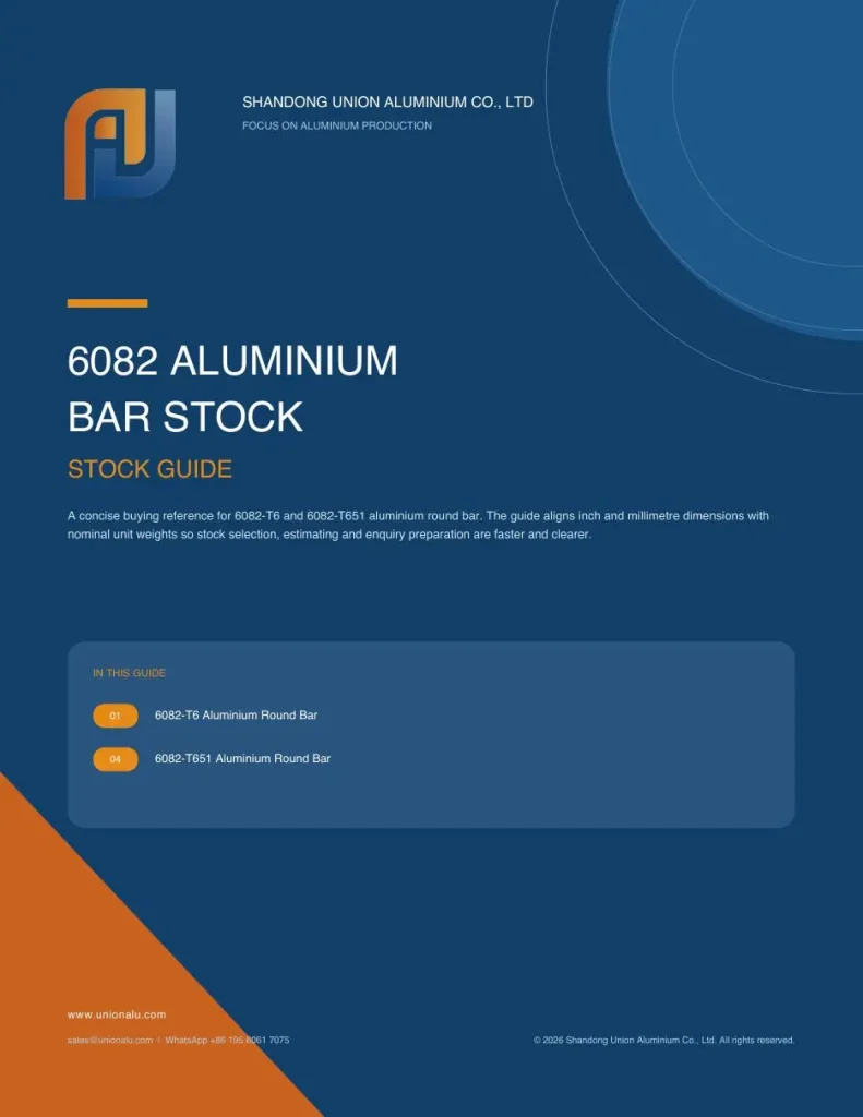 6082 Aluminium Bar Stock