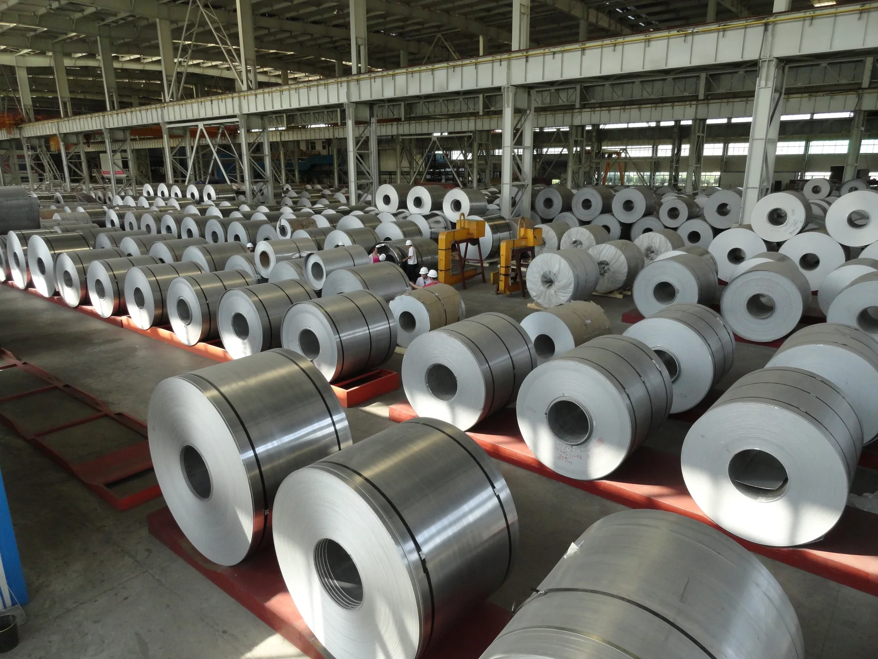 Finished aluminium coils at Union-AL