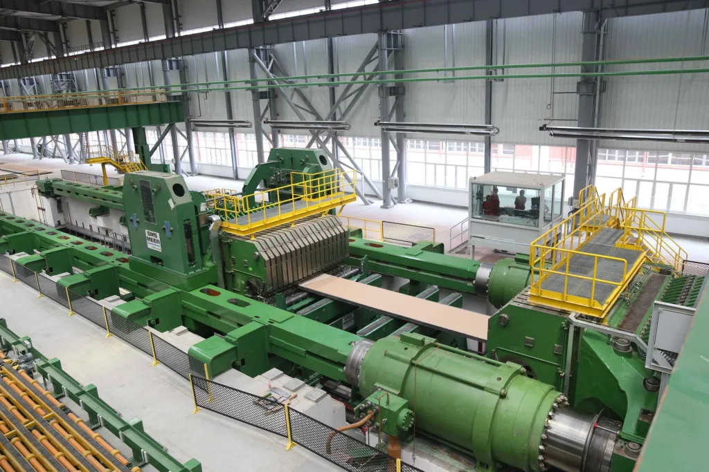 Aluminium processing equipment in the Union-AL plant